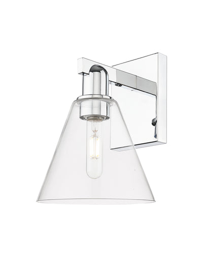 Arcadia Sconce Brass Glass Steel