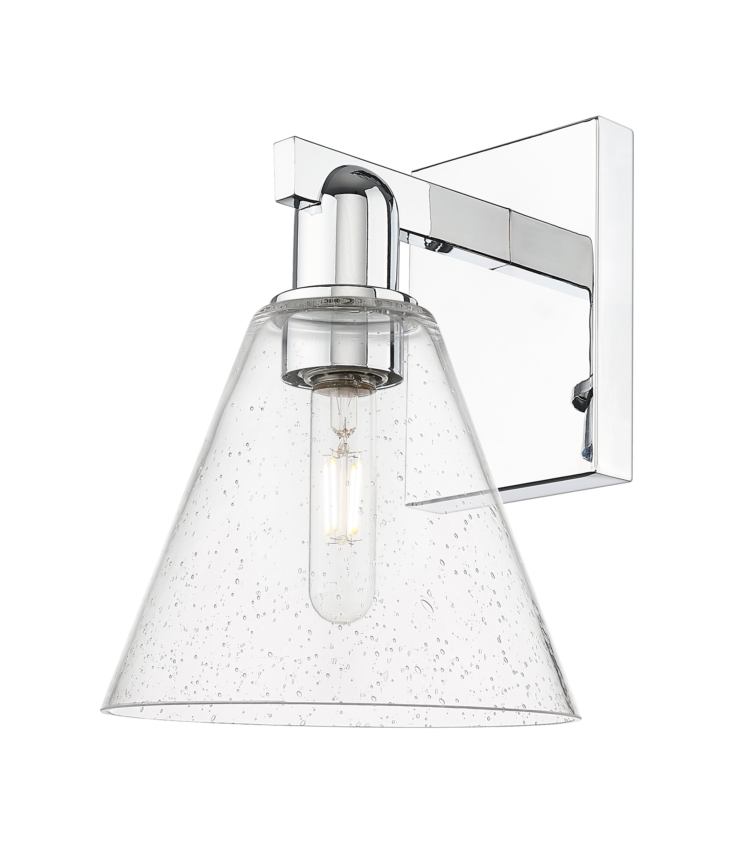 Arcadia Sconce Brass Glass Steel