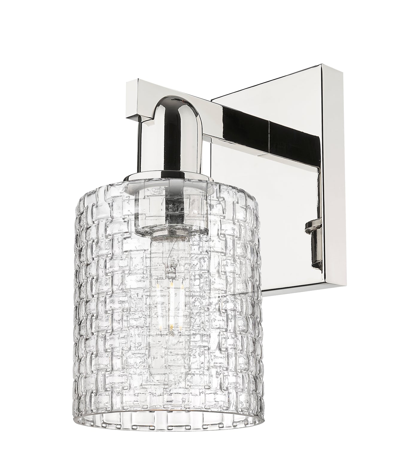 Arcadia Sconce Cast Brass Steel Glass