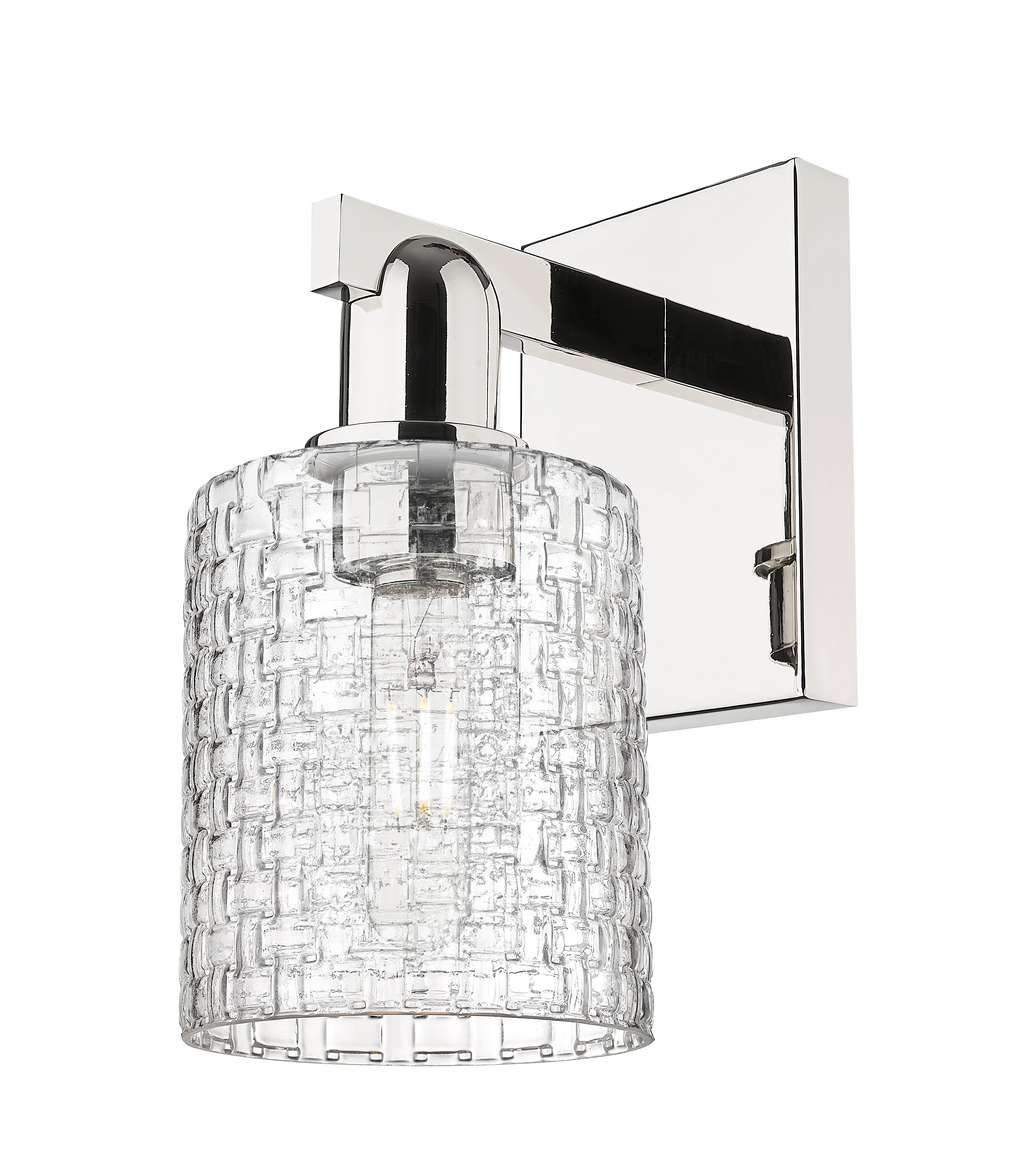 Arcadia Sconce Cast Brass Steel Glass