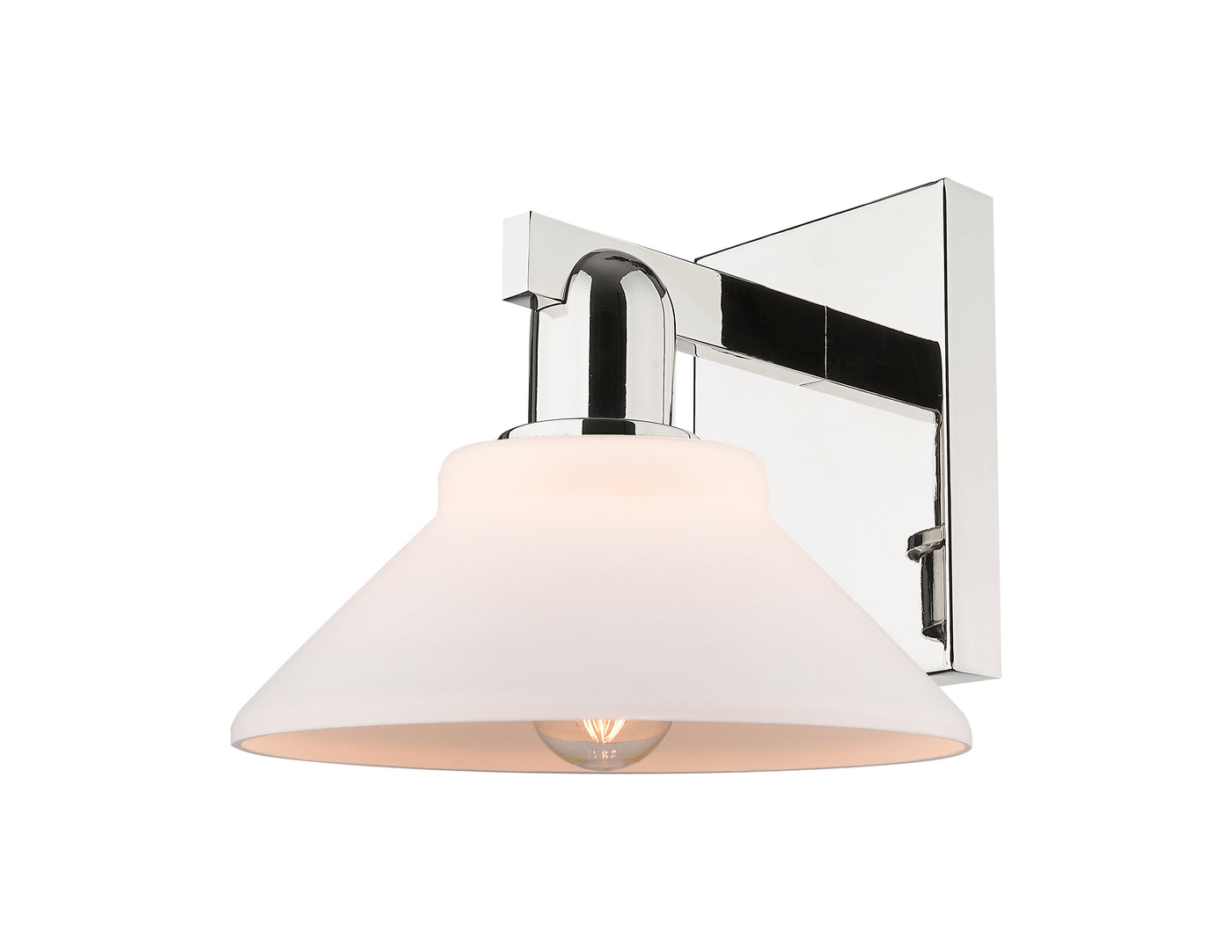 Arcadia Sconce Cast Brass Glass Steel