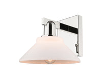 Arcadia Sconce Cast Brass Glass Steel