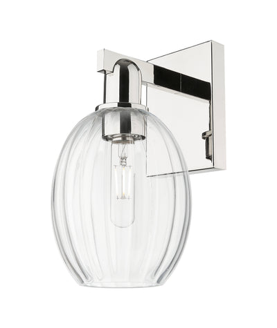Arcadia Sconce Cast Brass Glass Steel