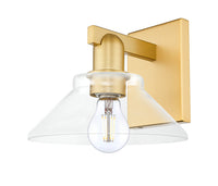 Arcadia Sconce Cast Brass Glass Steel