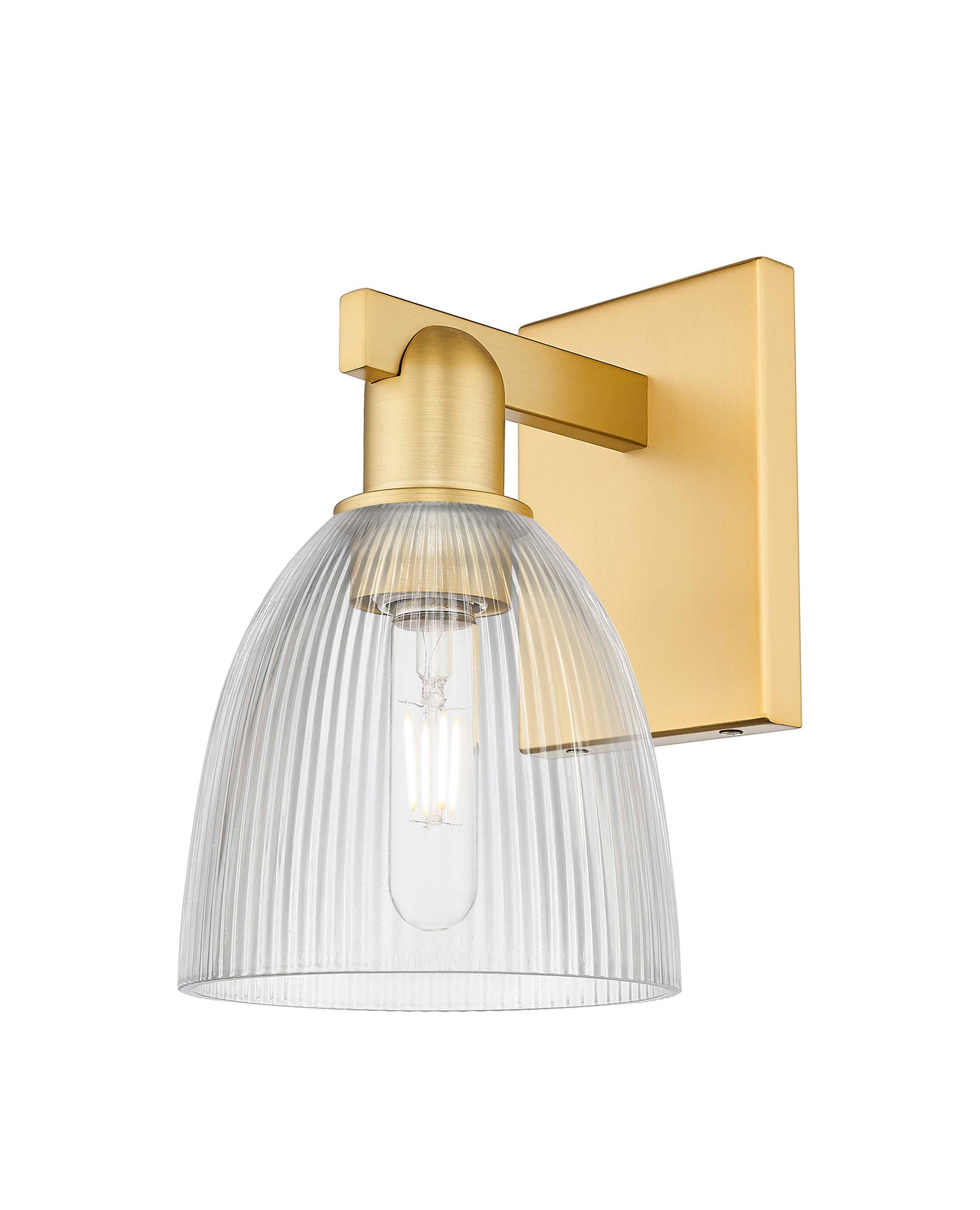 Arcadia Sconce Cast Brass Finish Steel