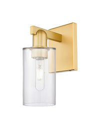 Arcadia Sconce Cast Brass Modern Glass