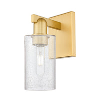 Arcadia Sconce Cast Brass Modern Glass