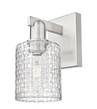 Arcadia Sconce Cast Brass Steel Glass