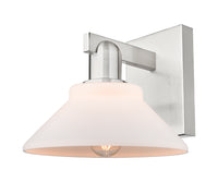Arcadia Sconce Cast Brass Glass Steel