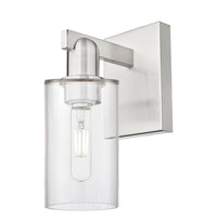 Arcadia Sconce Cast Brass Modern Glass