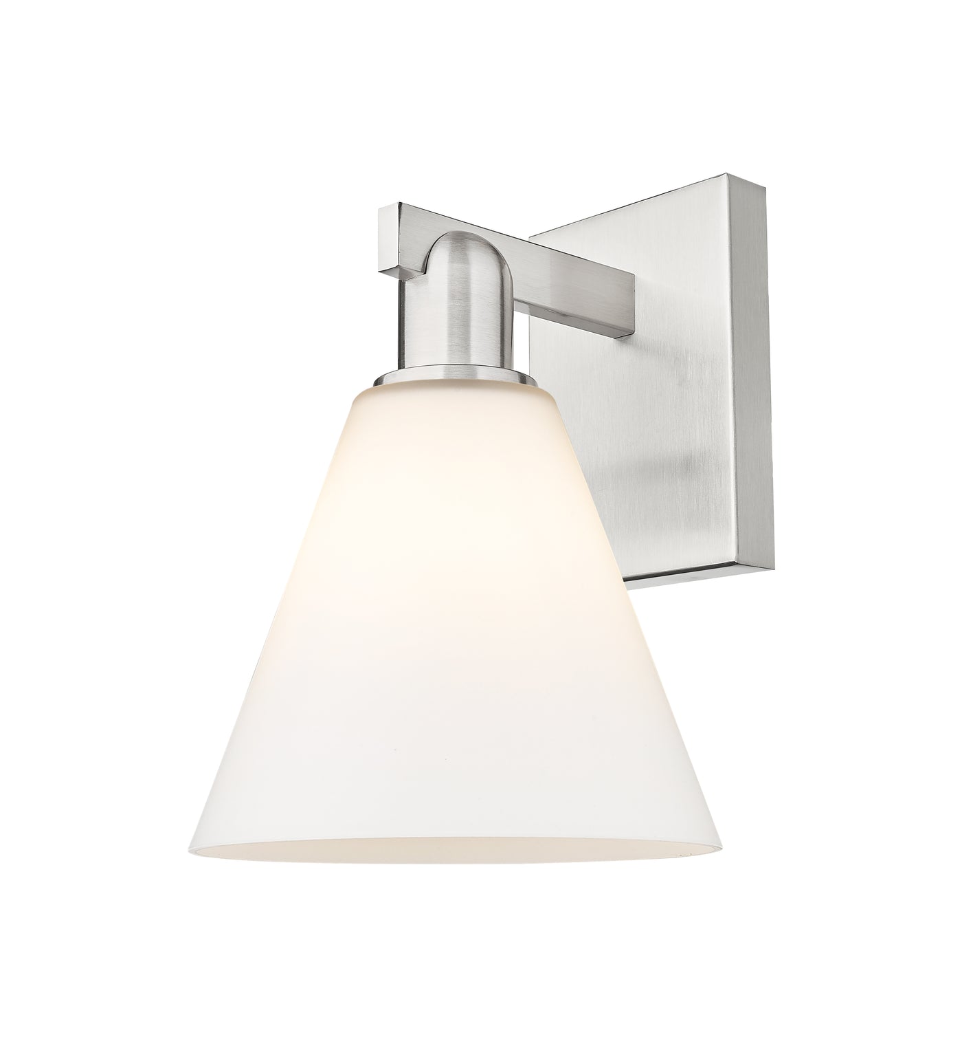 Arcadia Sconce Brass Glass Steel