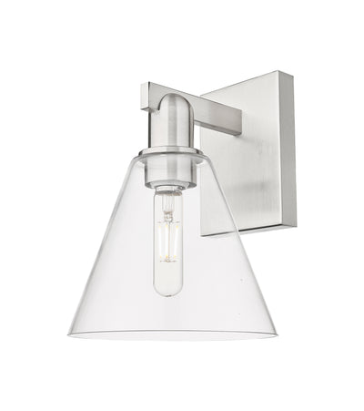 Arcadia Sconce Brass Glass Steel