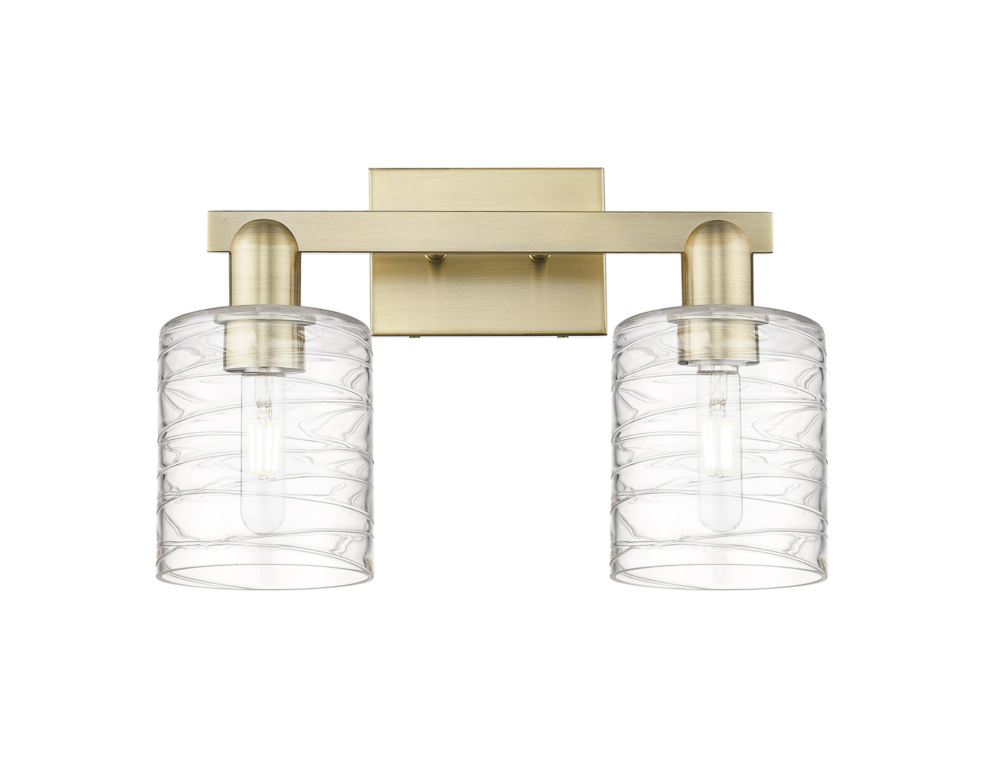 Arcadia Bath Vanity Light Cast Brass