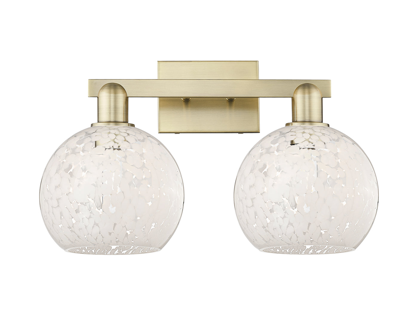 Arcadia Bath Vanity Light Cast Brass