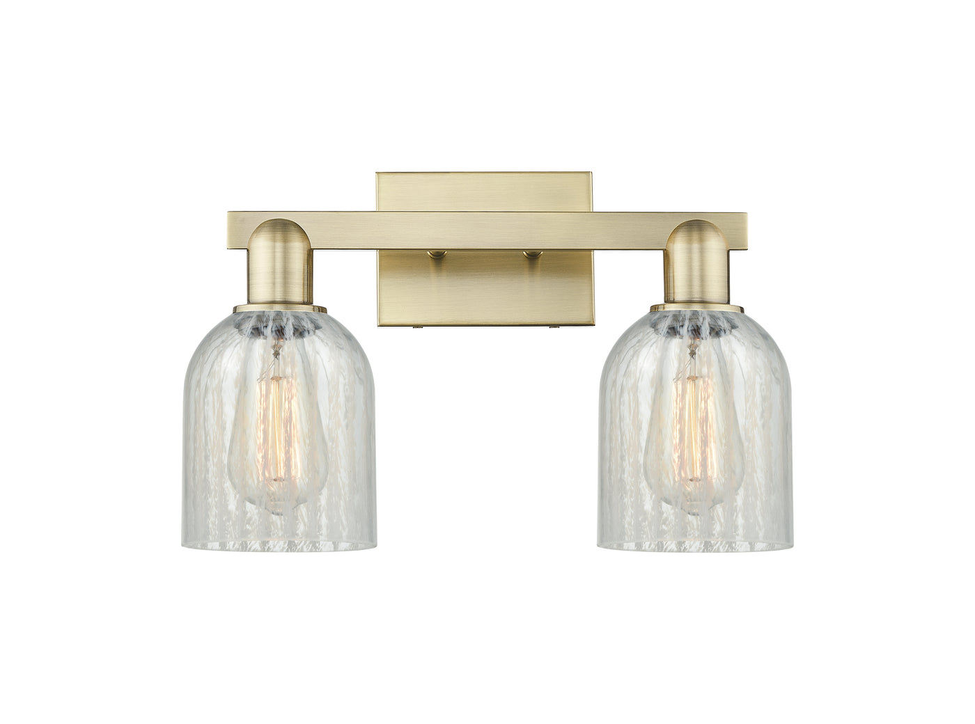 Arcadia Bath Vanity Light Cast Brass Finish