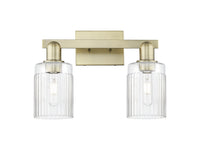 Arcadia Bath Vanity Light Cast Brass Finish