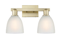 Arcadia Bath Vanity Light Cast Brass Finish