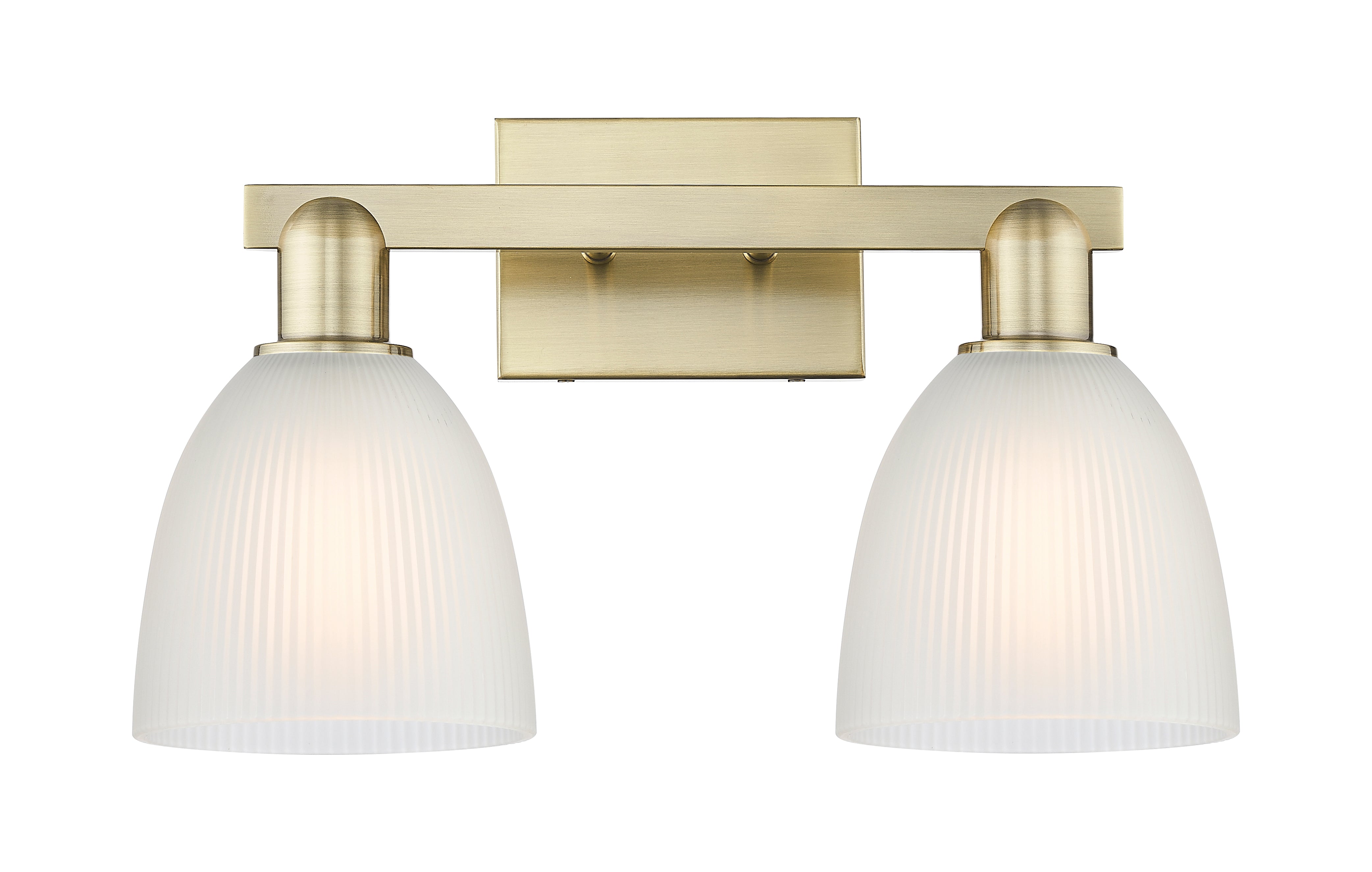 Arcadia Bath Vanity Light Cast Brass Finish