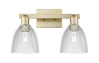 Arcadia Bath Vanity Light Cast Brass Finish