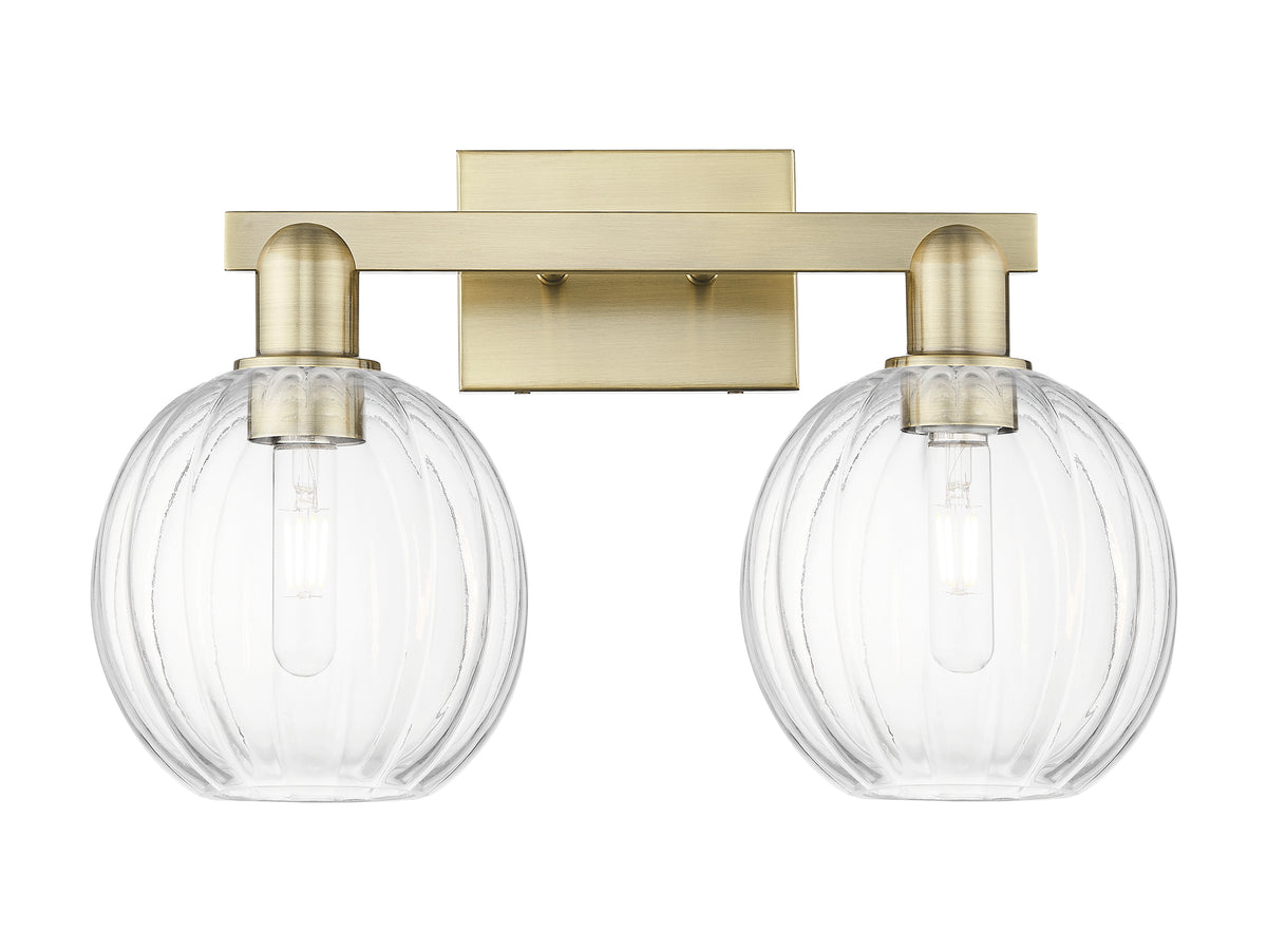 Preston Globe 16-Inch 2-Light Bath Vanity Light