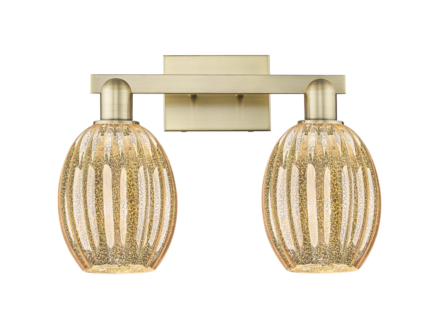Arcadia Bath Vanity Light Cast Brass