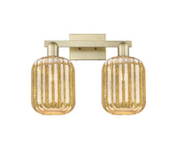 Arcadia Bath Vanity Light Cast Brass Glass