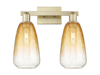 Arcadia Bath Vanity Light Cast Brass