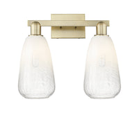 Arcadia Bath Vanity Light Cast Brass