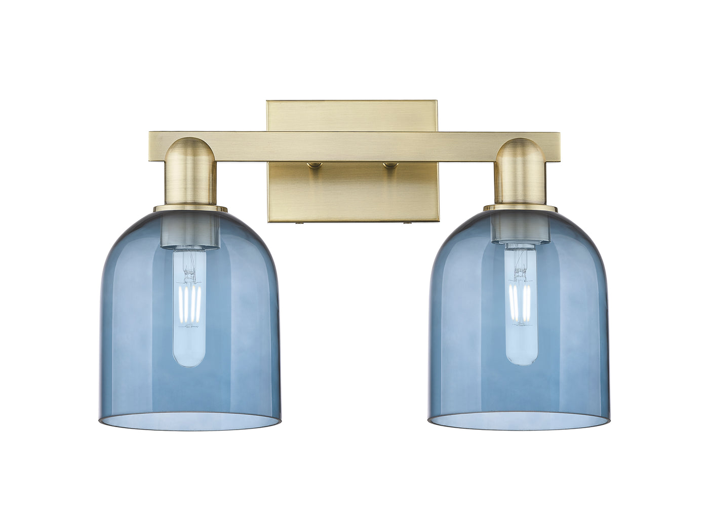 Arcadia Bath Vanity Light Cast Brass Finish