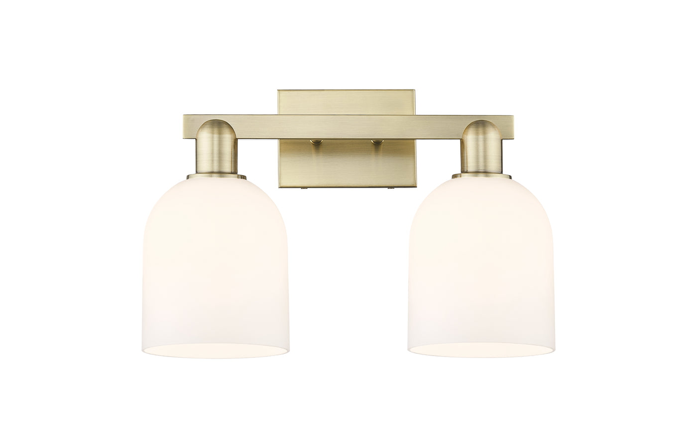 Arcadia Bath Vanity Light Cast Brass Finish