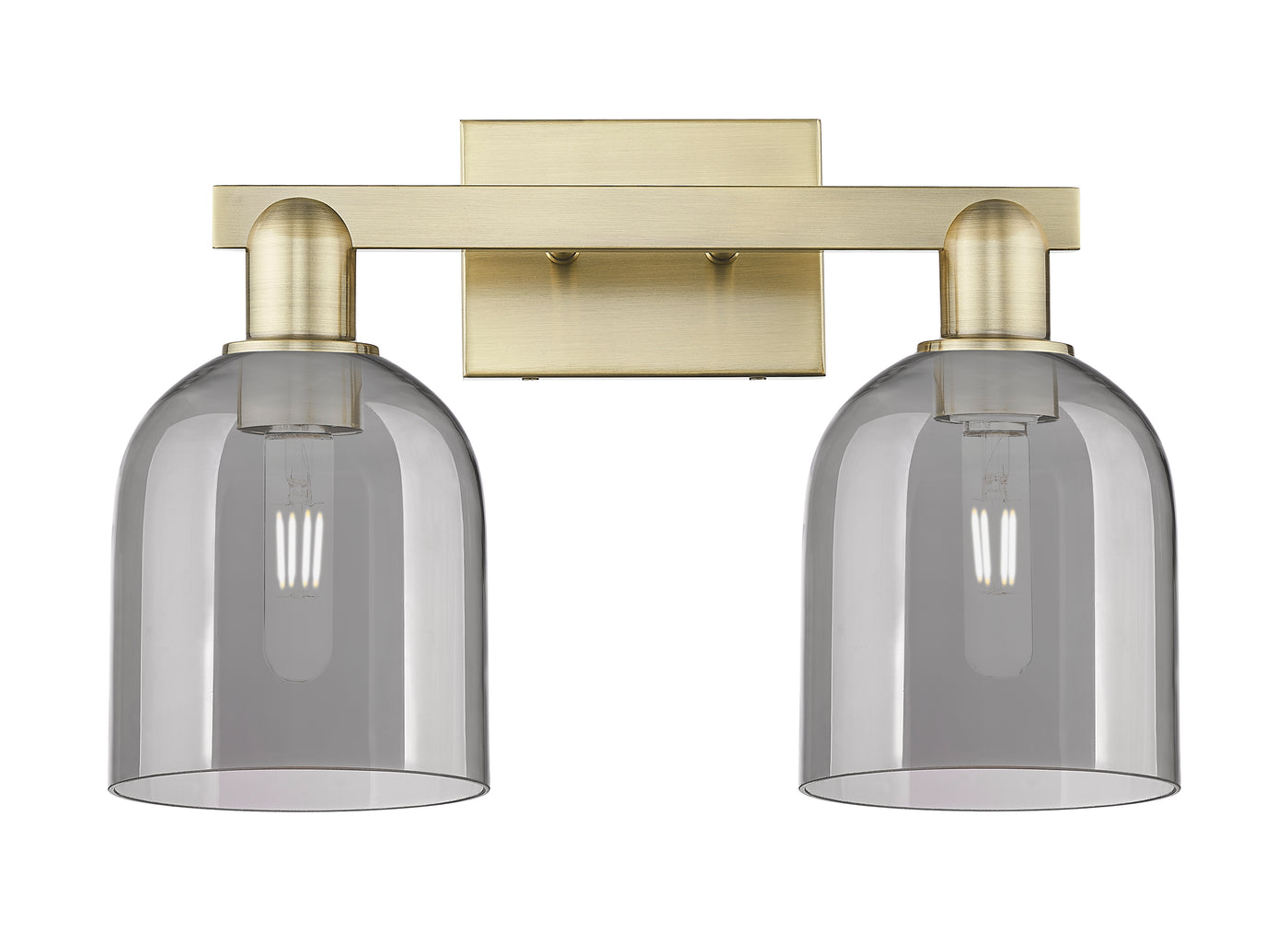 Arcadia Bath Vanity Light Cast Brass Finish
