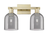 Arcadia Bath Vanity Light Cast Brass Finish