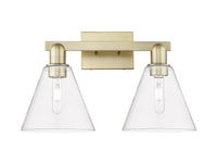 Arcadia Bath Vanity Light Cast Brass Finish
