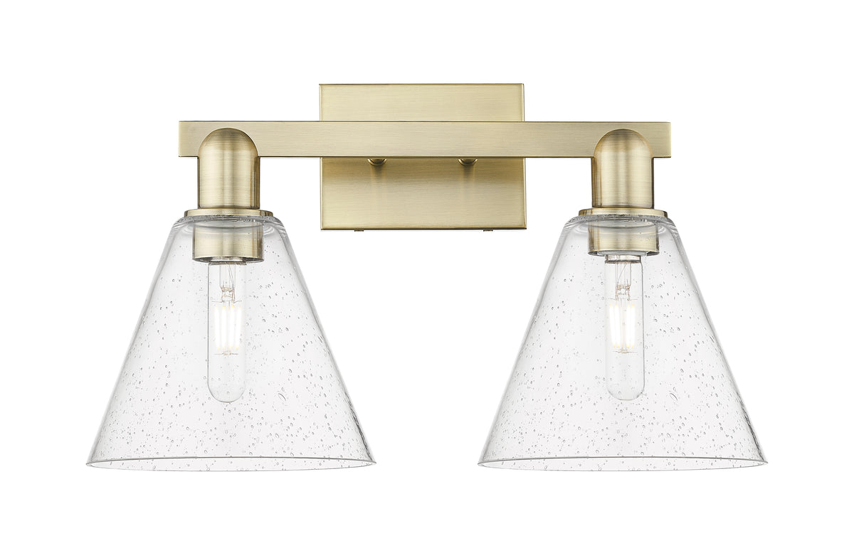 Berkshire Glass 19-Inch 2-Light Bath Vanity Light