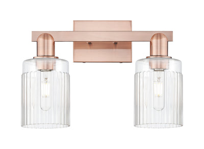 Arcadia Bath Vanity Light Cast Brass Finish