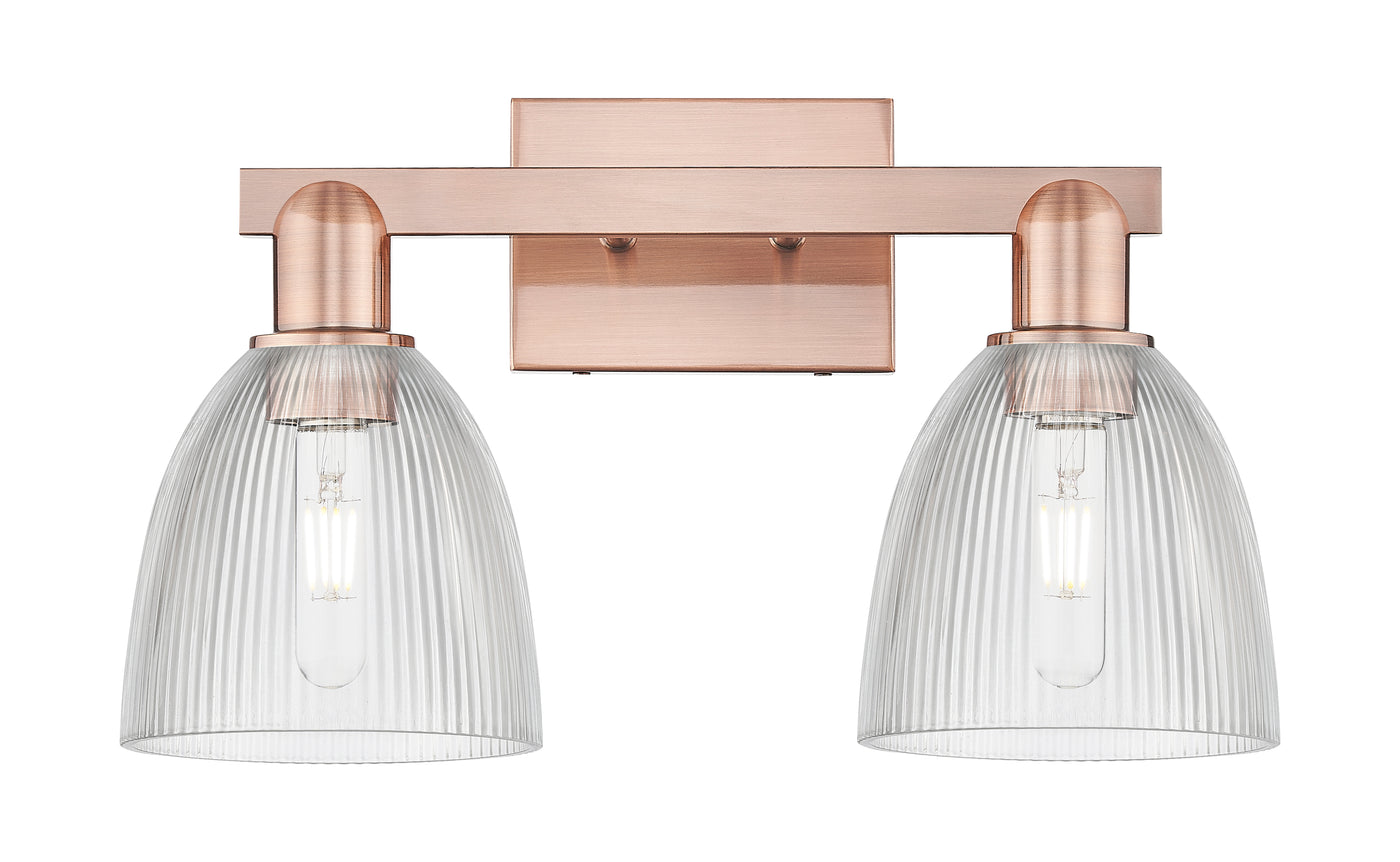 Arcadia Bath Vanity Light Cast Brass Finish