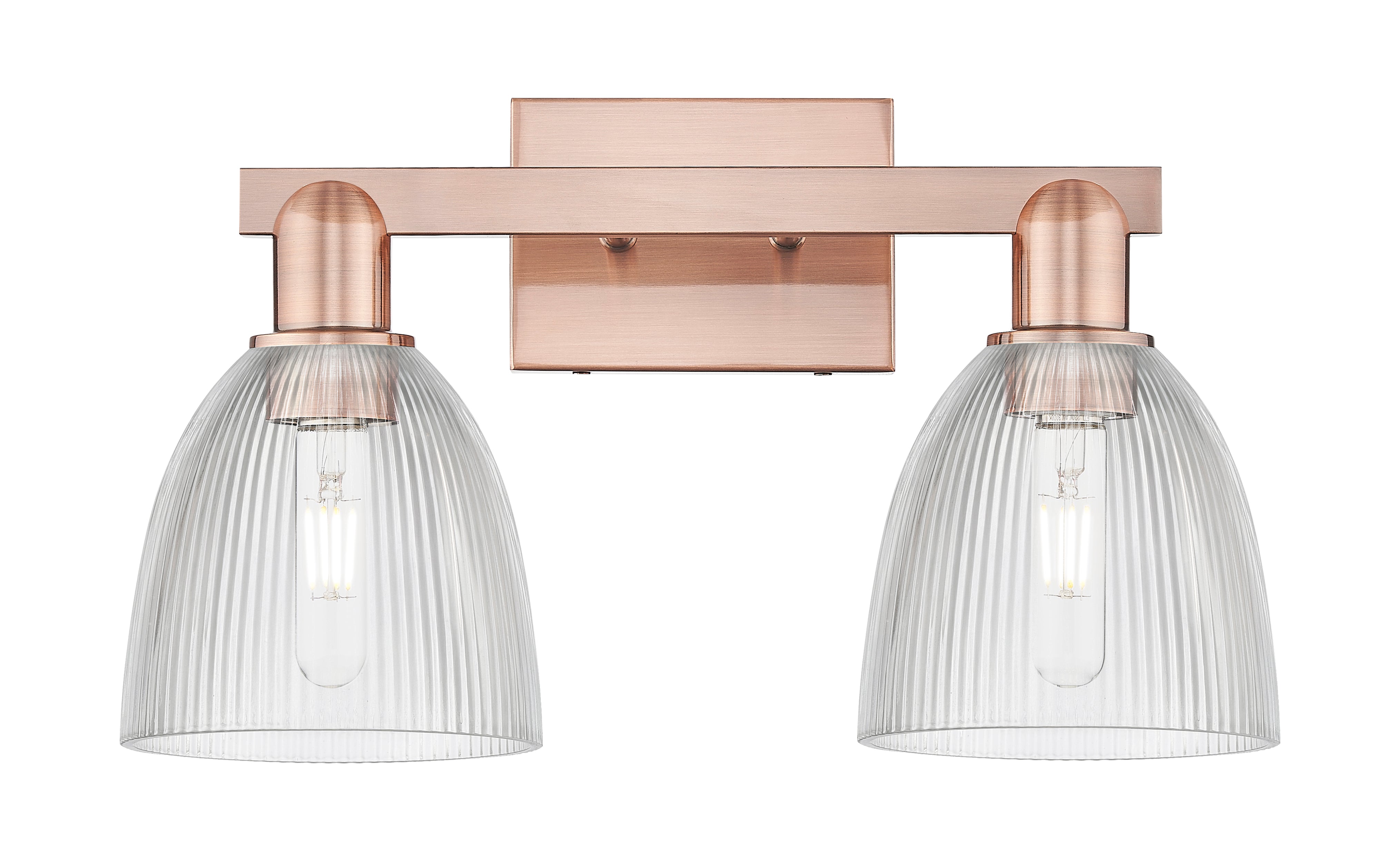 Arcadia Bath Vanity Light Cast Brass Finish