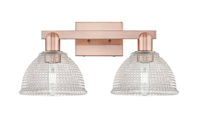 Arcadia Bath Vanity Light Cast Brass