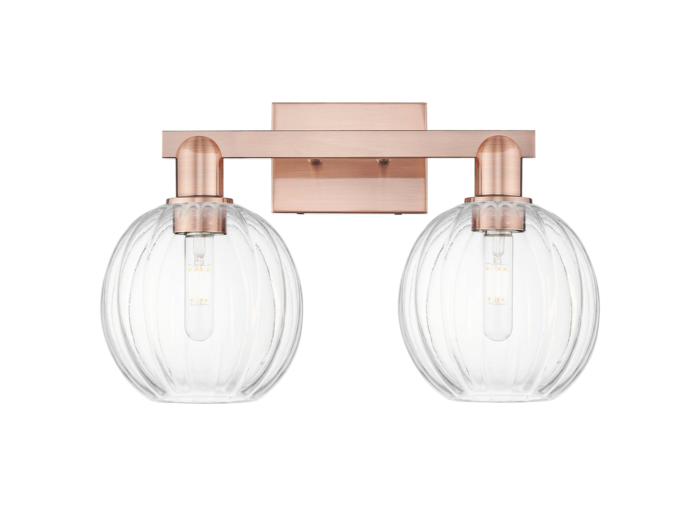 Arcadia Bath Vanity Light Cast Brass Steel