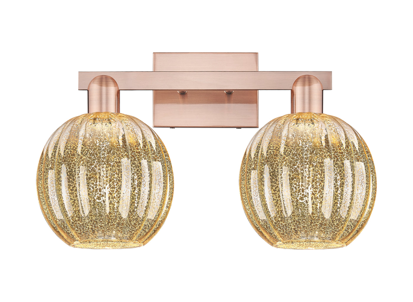 Arcadia Bath Vanity Light Cast Brass Steel