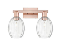 Arcadia Bath Vanity Light Cast Brass