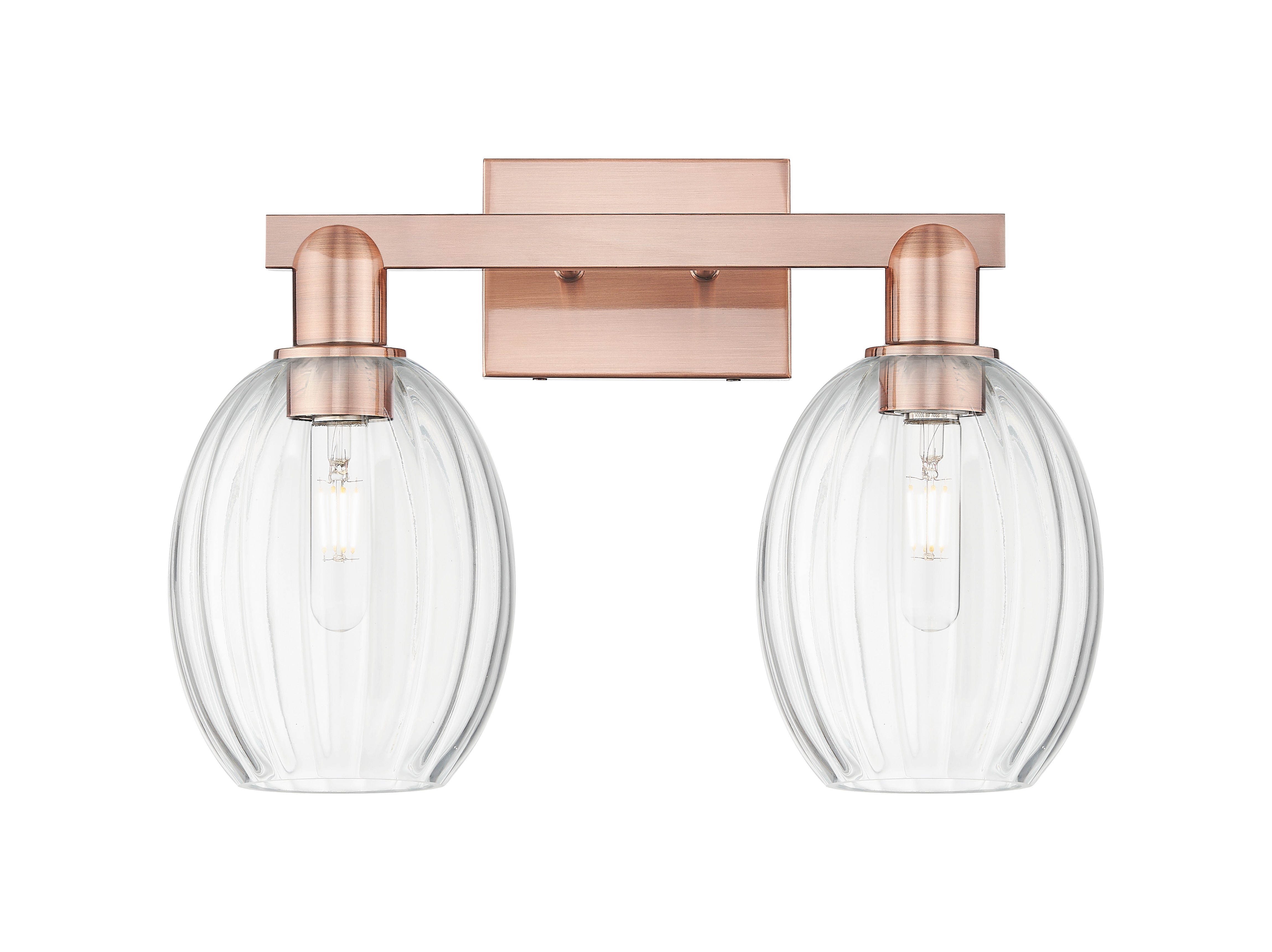 Arcadia Bath Vanity Light Cast Brass