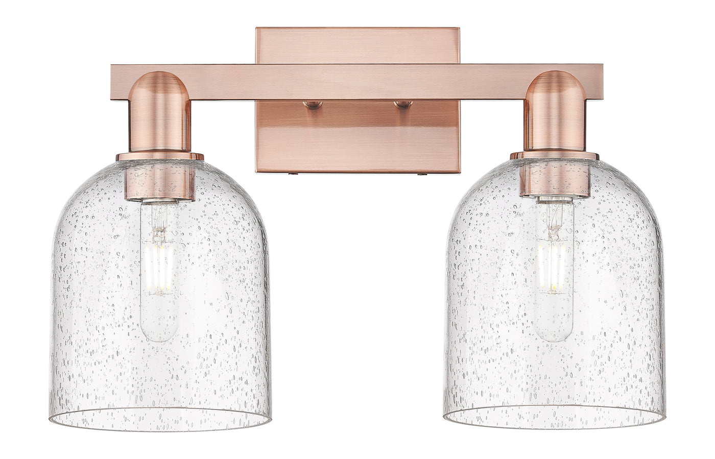 Arcadia Bath Vanity Light Cast Brass Finish