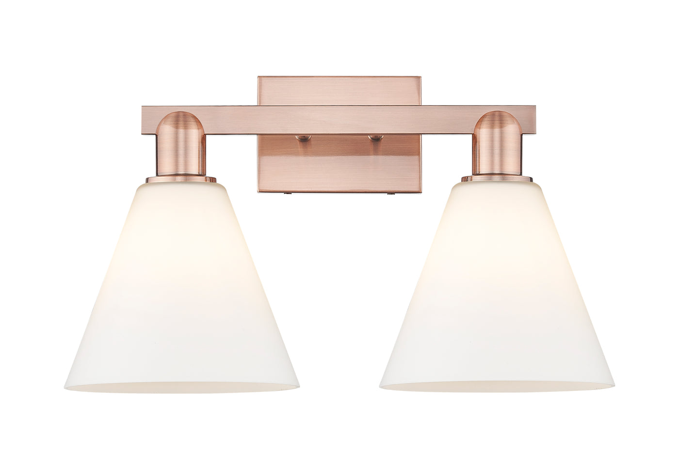 Arcadia Bath Vanity Light Cast Brass Finish