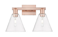 Arcadia Bath Vanity Light Cast Brass Finish