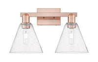 Arcadia Bath Vanity Light Cast Brass Finish