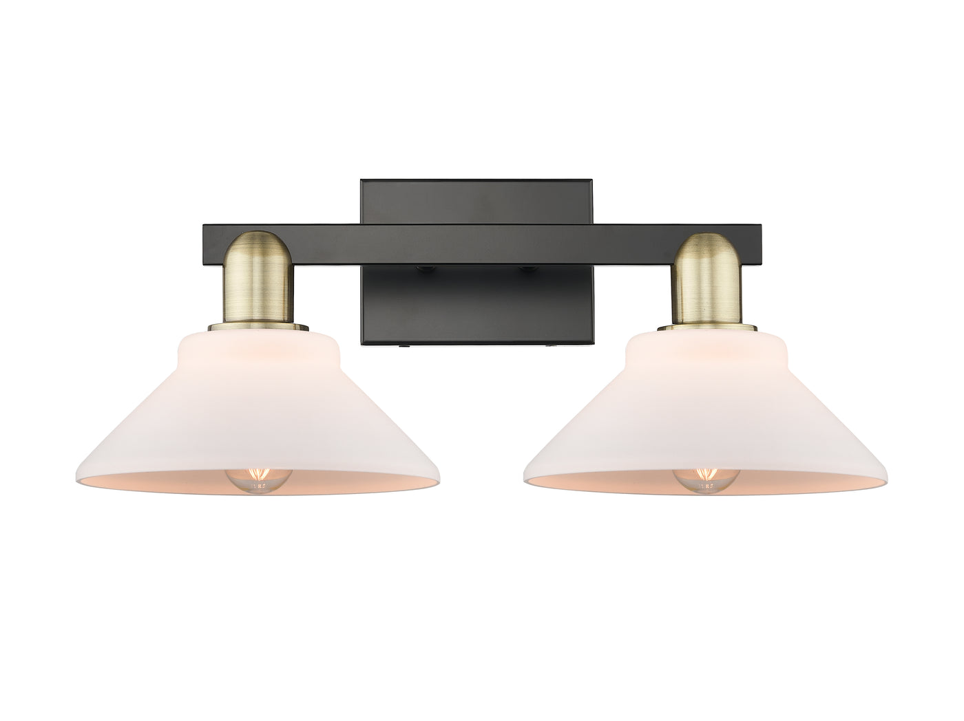 Arcadia Bath Vanity Light Cast Brass