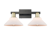 Arcadia Bath Vanity Light Cast Brass