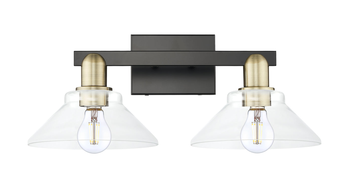 Arcadia Bath Vanity Light Cast Brass
