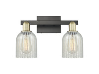Arcadia Bath Vanity Light Cast Brass Finish